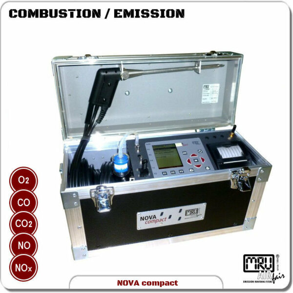 NOVA Compact Combustion gas analyzer MRU Instruments