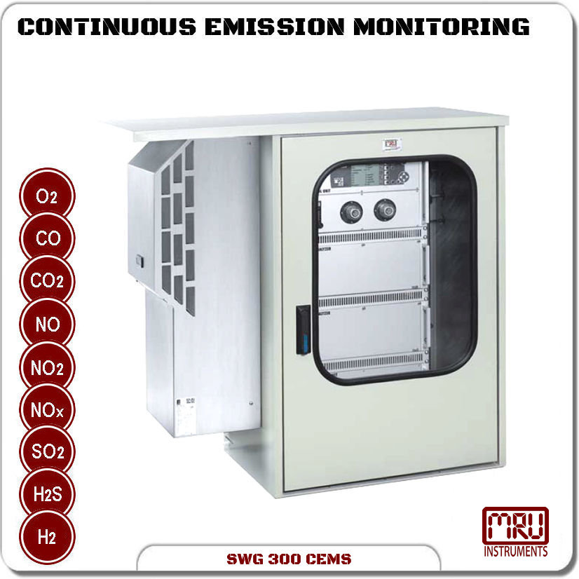 SWG 300 Continuous Emission Monitor MRU Instruments Emissions