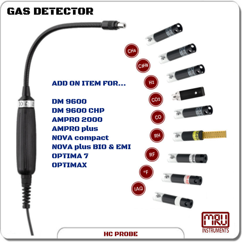 Detector de gas / Sonda de gas - MRU Instruments - Analizadores de emisiones